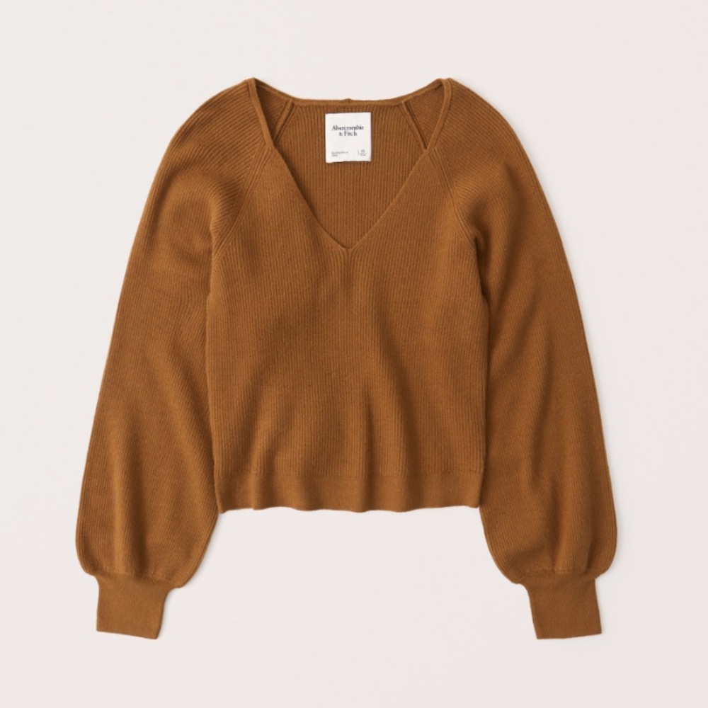 Abercrombie brown sweater